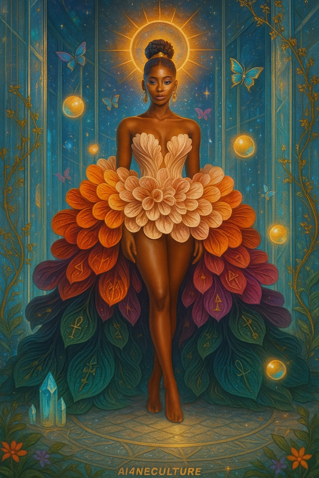 She Wears The Garden