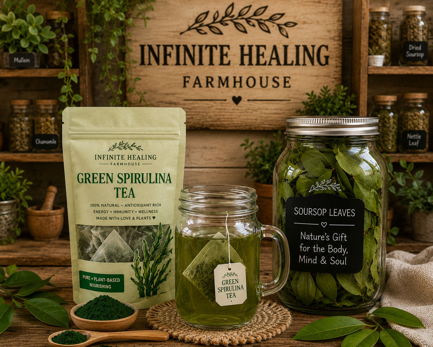 Green Spirulina
