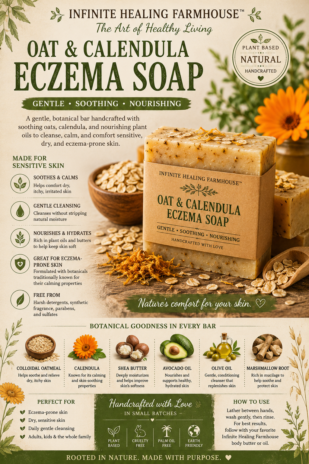 Calm Meadow™ Botanical Soap