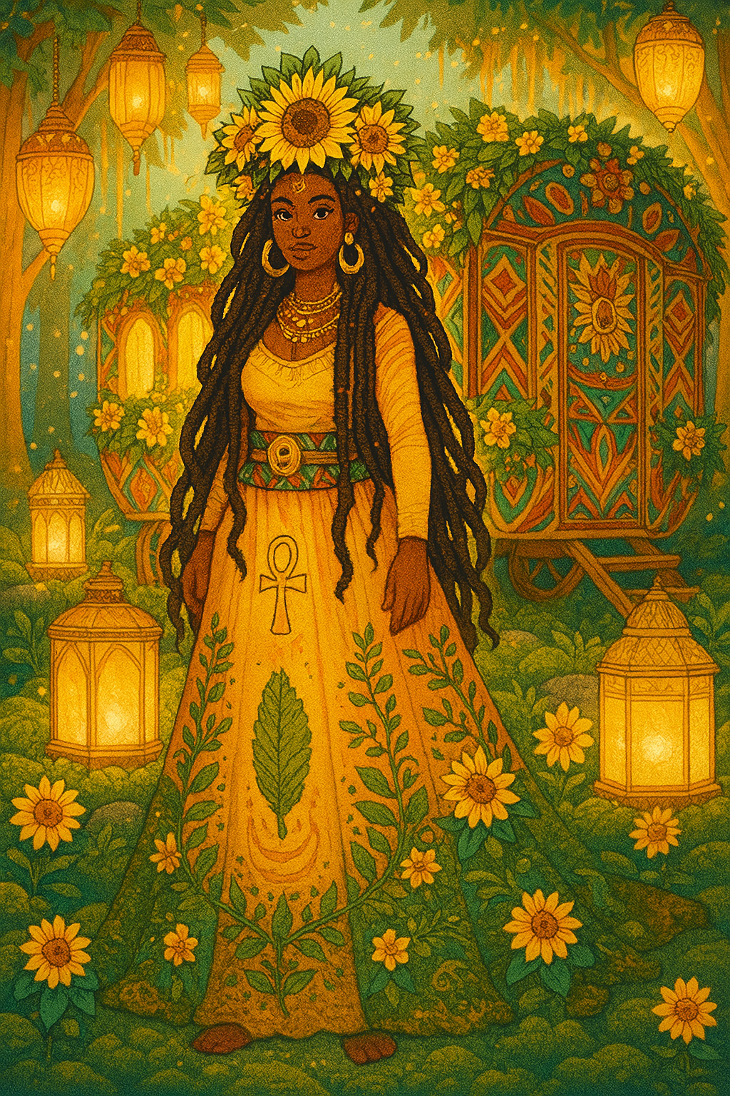 Oshun’s Sunflower Garden