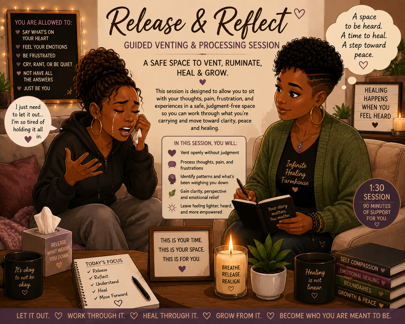 Release & Reflect: Guided Venting and Processing Session